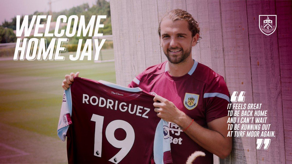 imatemynameis1's tweet photo. Jay Rodriguez de regresso ao Burnley 
O britânico assina pelos "Clarets" proveniente do West Bromwich que recebeu 11 Milhões de euros pelo passe do avançado de 29 anos 
#WelcomeBackJay https://t.co/d2WNDi16dU