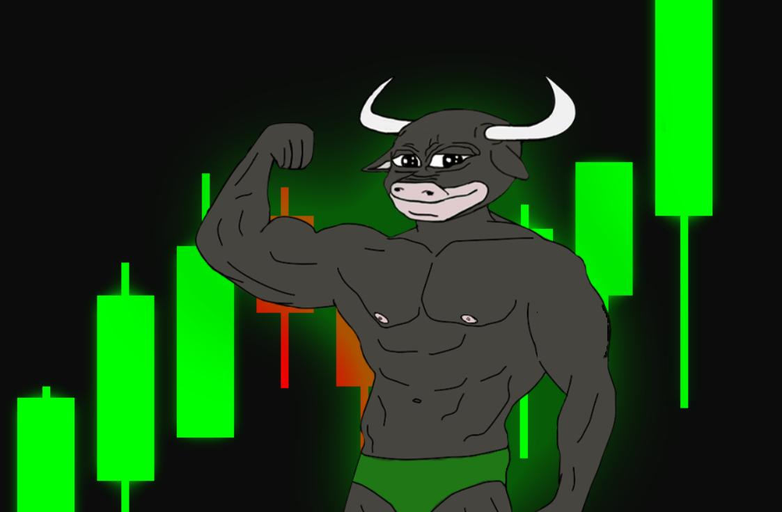 coinsspent's tweet photo. The bull is waking up again. #hodl #bitcoin https://t.co/mo8BP78OOP