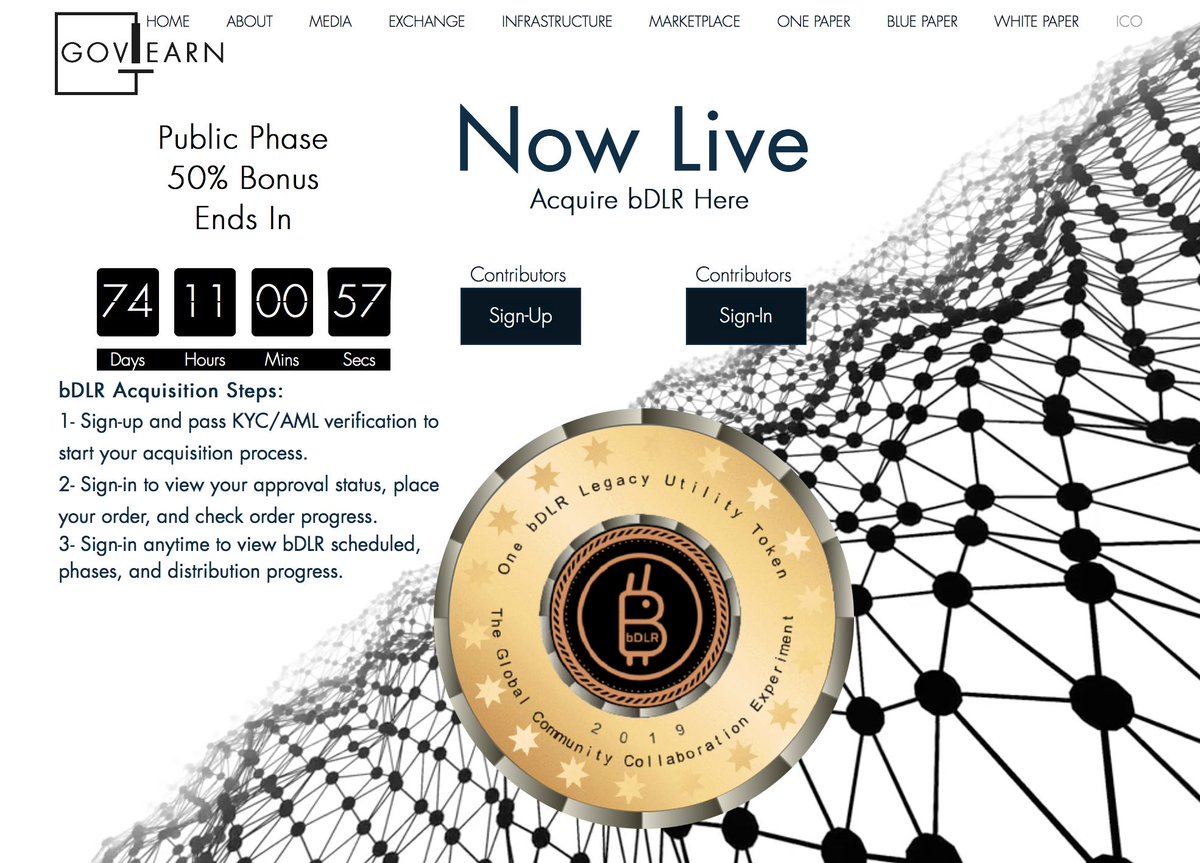 BDOPBC's tweet photo. #ico is now open! Signup now at https://t.co/qUmk329Twi for 50% Bonus! #blockchaintechnology #tokensale #token #GOVEARN #fintechfinance #fintech #blockchain #cryptoexchange #cryptonews #cryptocurrency #blockchainnews #sustainability #bDLR #fintech #fintech https://t.co/3y6uQYiXld