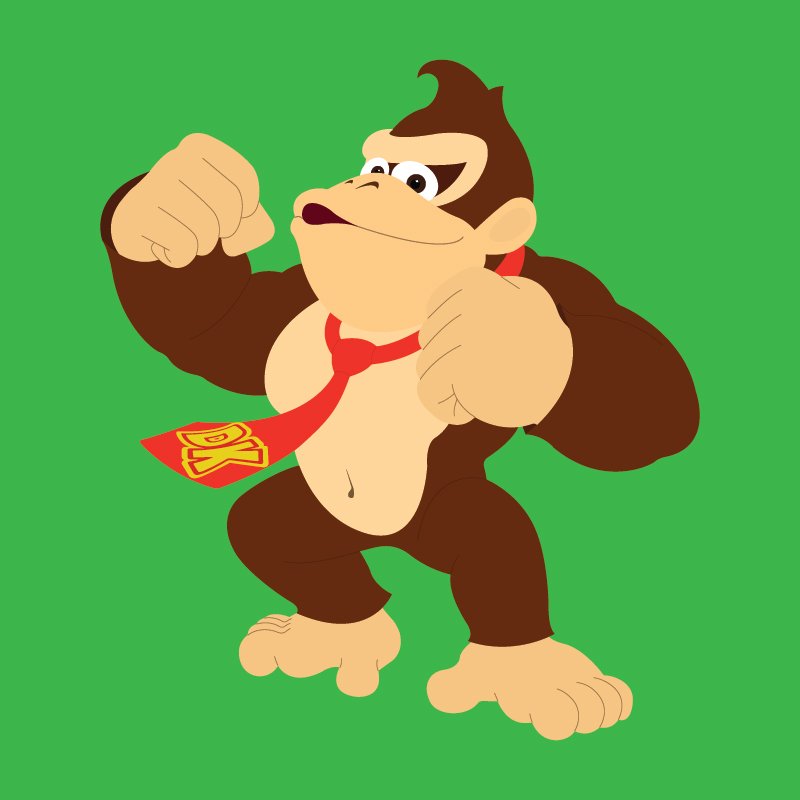 KidsQuest1's tweet photo. Donkey Kong is 38 years old! On this date in 1981, Nintendo released this gorilla game, and it also featured the debut of Nintendo mainstay, Mario! Moms, dads, did you play Donkey Kong as a kid? #KQFun #Nintendo #funfact https://t.co/gJkcMutxQM