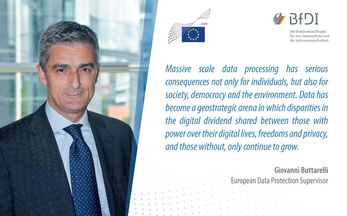 #EDPS <a href="/Buttarelli_G/">Giovanni BUTTARELLI</a> in event “Data Protection and Competitiveness in the Digital Age” on future challenges for #dataprotection and #competition authorities to avoid disparities in the ‘digital dividend’