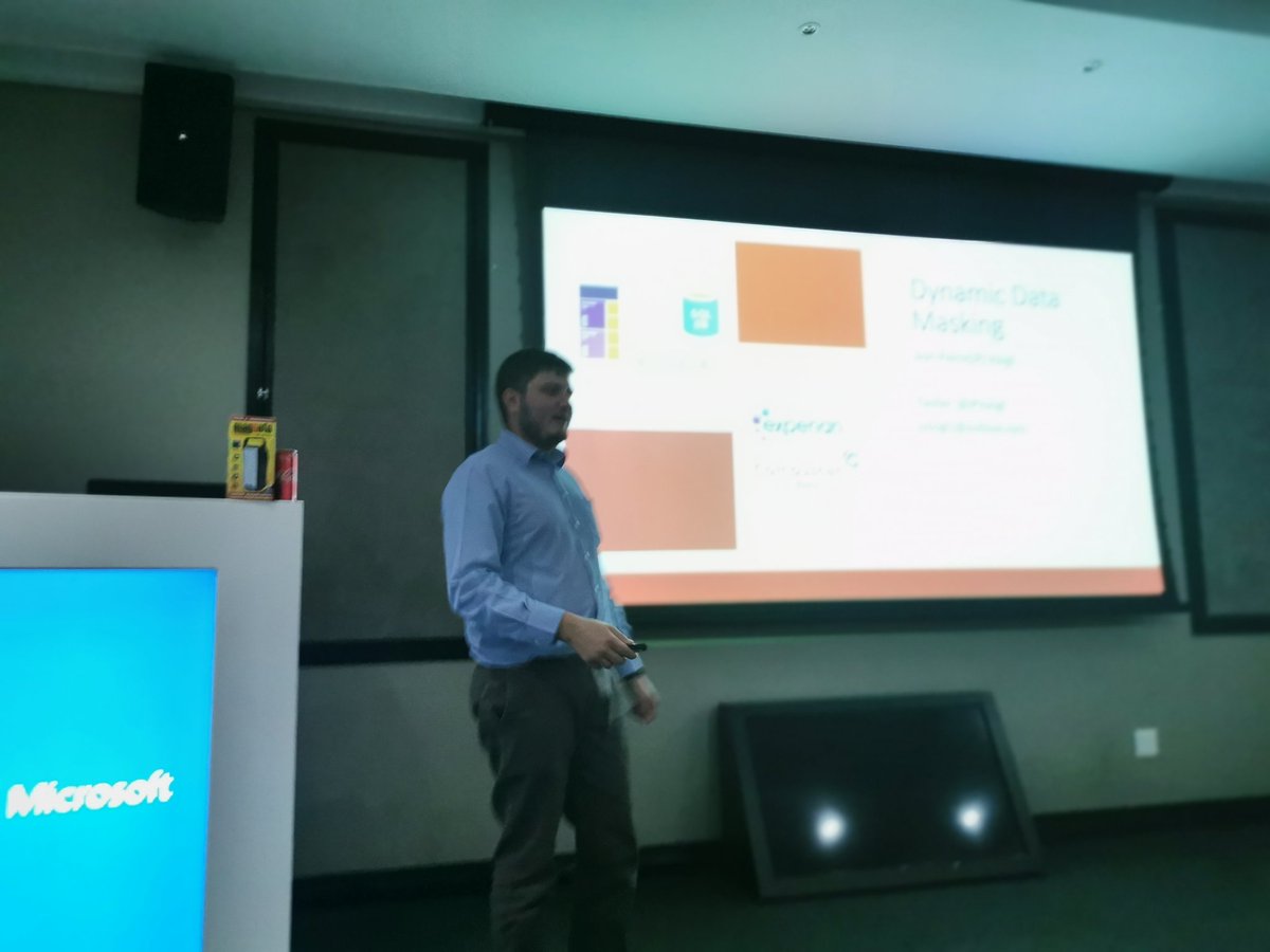 dataplatformjhb's tweet photo. @JPVoogt How to hide your data from dodgy eyes. Dynamic Data masking https://t.co/2WtMQ8XlQL