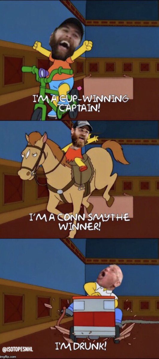 isotopesnhl's tweet photo. #StLouisBlues went on a historic heater. So did/is Bretty Hull. What a beauty. #HullPosting #classic #HullAboard #NHL #NHLplayoffs #BrettHull #LordStanley #Simpsons @RearAdBsBlog https://t.co/4mlNJ9dpO2