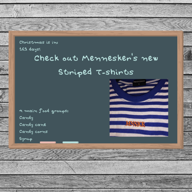 Whats that? You never knew what was on the board in Elf? We've got the scoop for you! 🔭

Available now on our website. 
With Love
SAAAANTAAAAAAAA 🎅

#mnskr #mennesker #fashion #christmas #elf #photooftheday #film