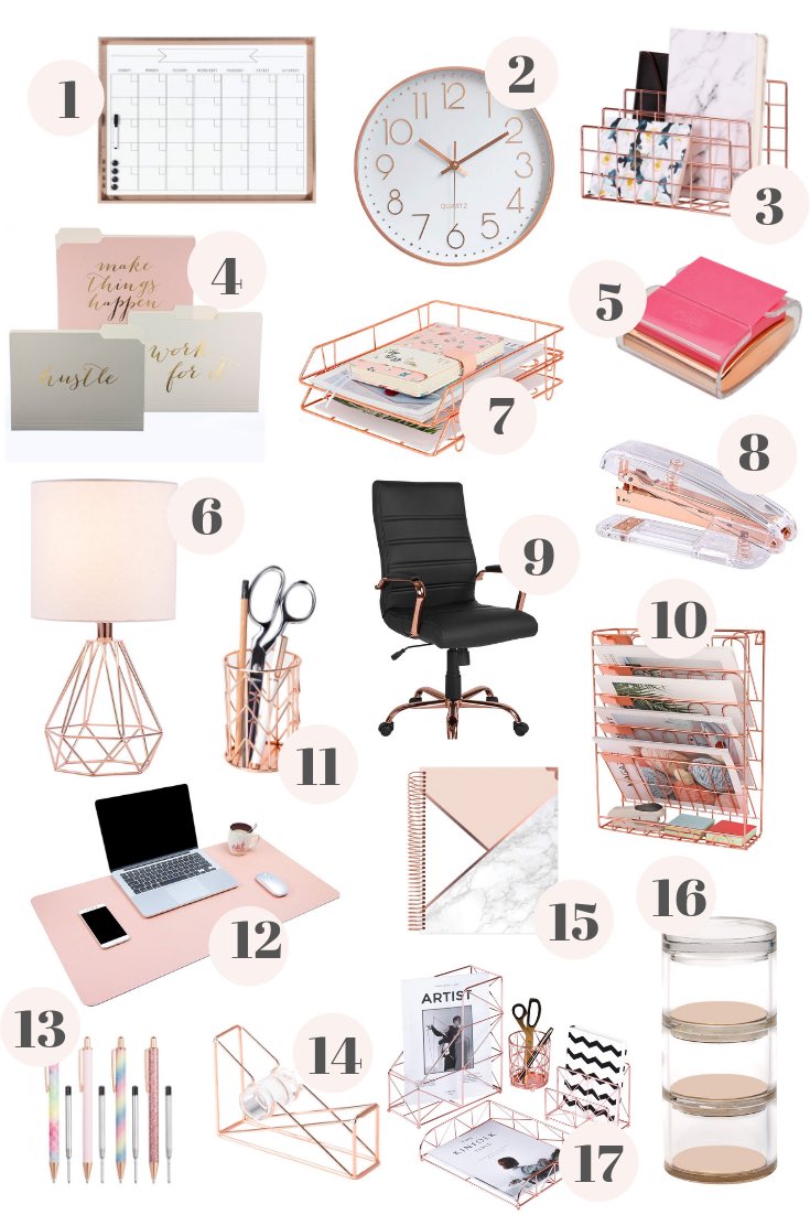 diydarlin.co/rose-gold-offi… #blogging #blogginggals
