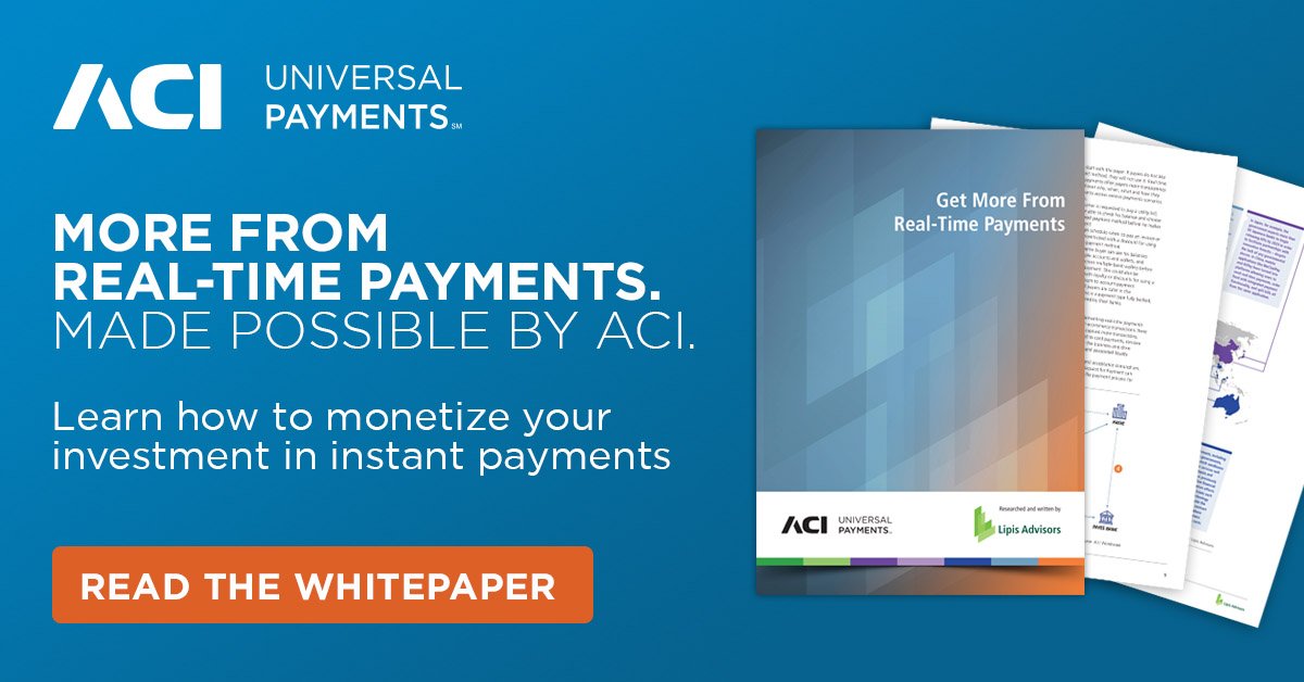 How can you gain an advantage in the dynamic #realtimepayments market? Download our whitepaper and find out how:  aciw.co/2XBTnKY
