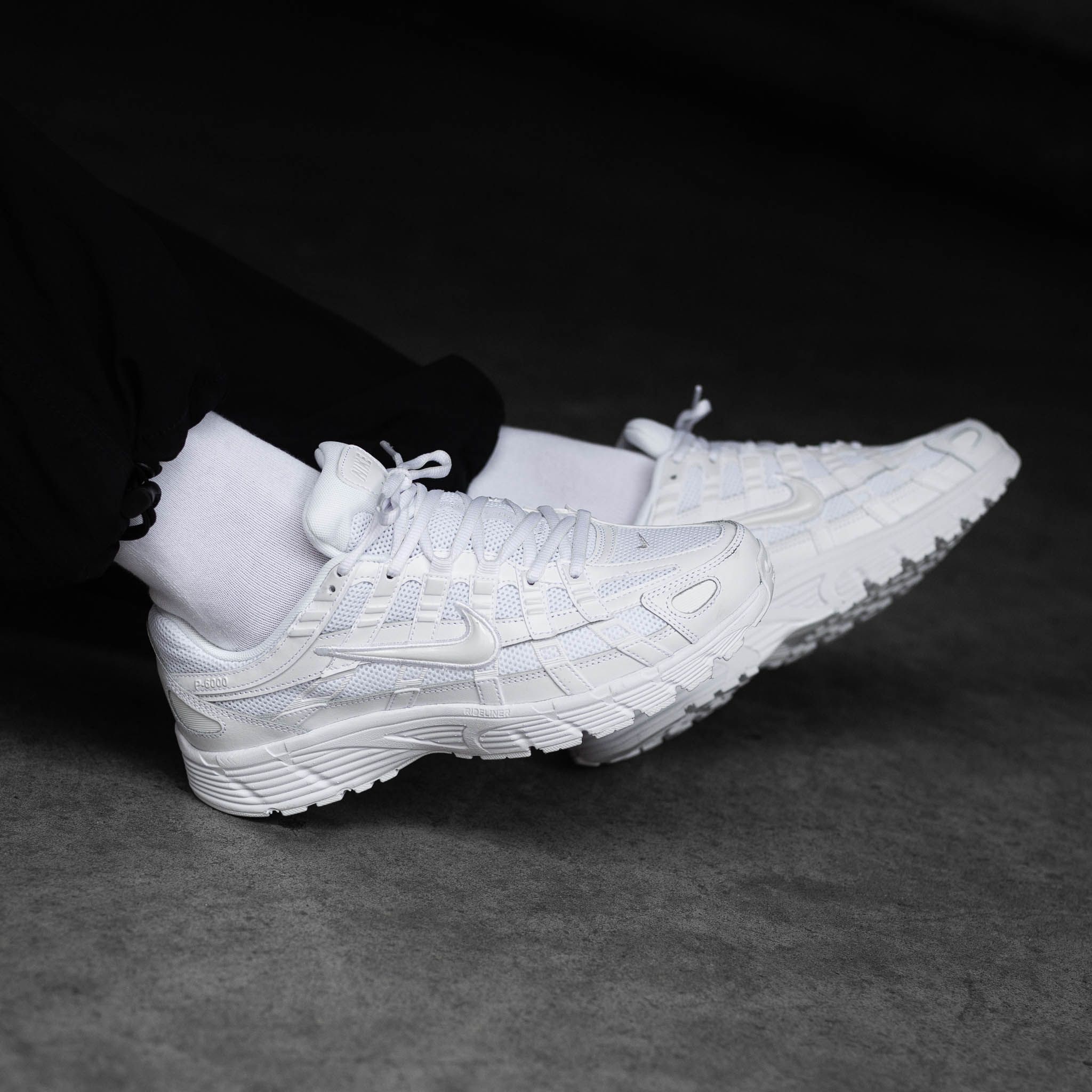 nike p6000 all white