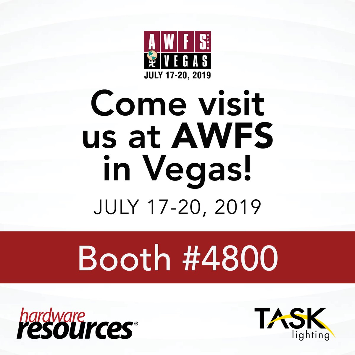 tasklighting's tweet image. We can't wait to see all of you next week! #AWFS2019
