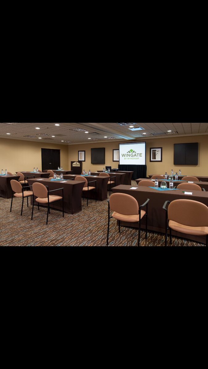 ConventionsYQR's tweet photo. The @WingateRegina is a great downtown meeting space option for groups up to 70 people, offering fully accessible meeting spaces, a hot breakfast, and free internet! Nadia, Michelle, and team are ready to ensure your next meeting is a breeze #ConventionsYQRCrew https://t.co/8jW2fD8tnO