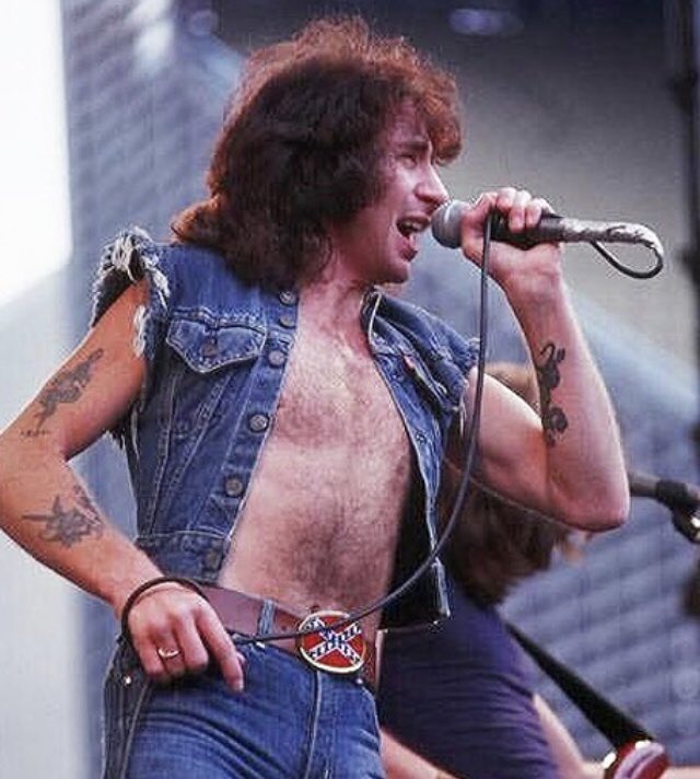 Happy Birthday to the legendary Bon Scott, gone too soon. 