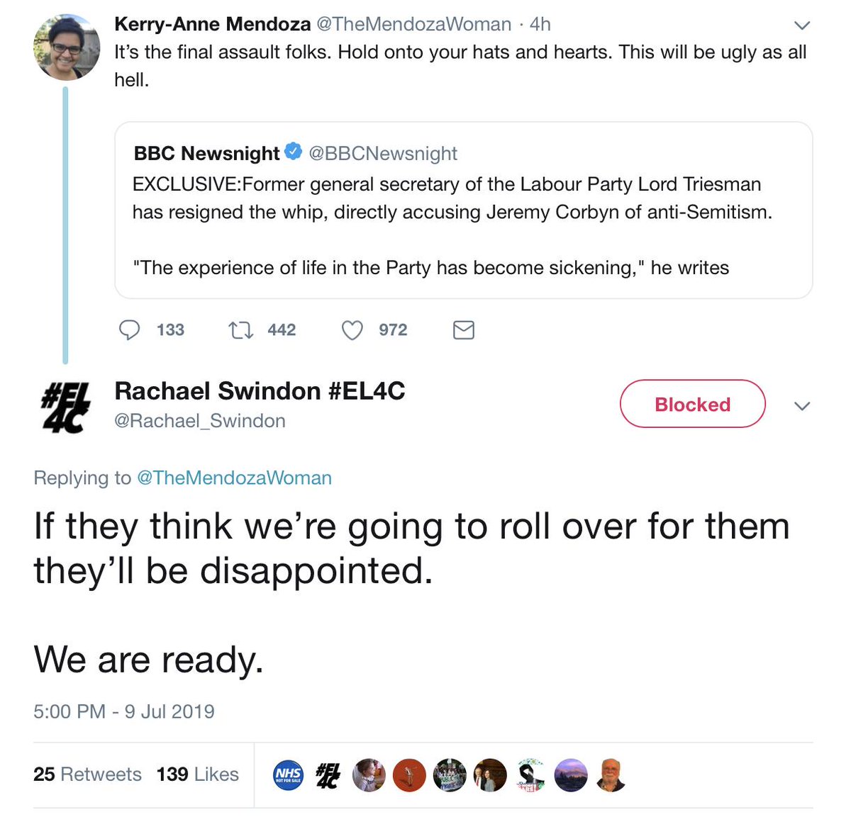 lordmatzo's tweet photo. 🎼 'It's the fi-nal count-down, doo doo doo, doo do do do doo...". #Triesman #LabourAntisemitism https://t.co/9mWqB92wBt
