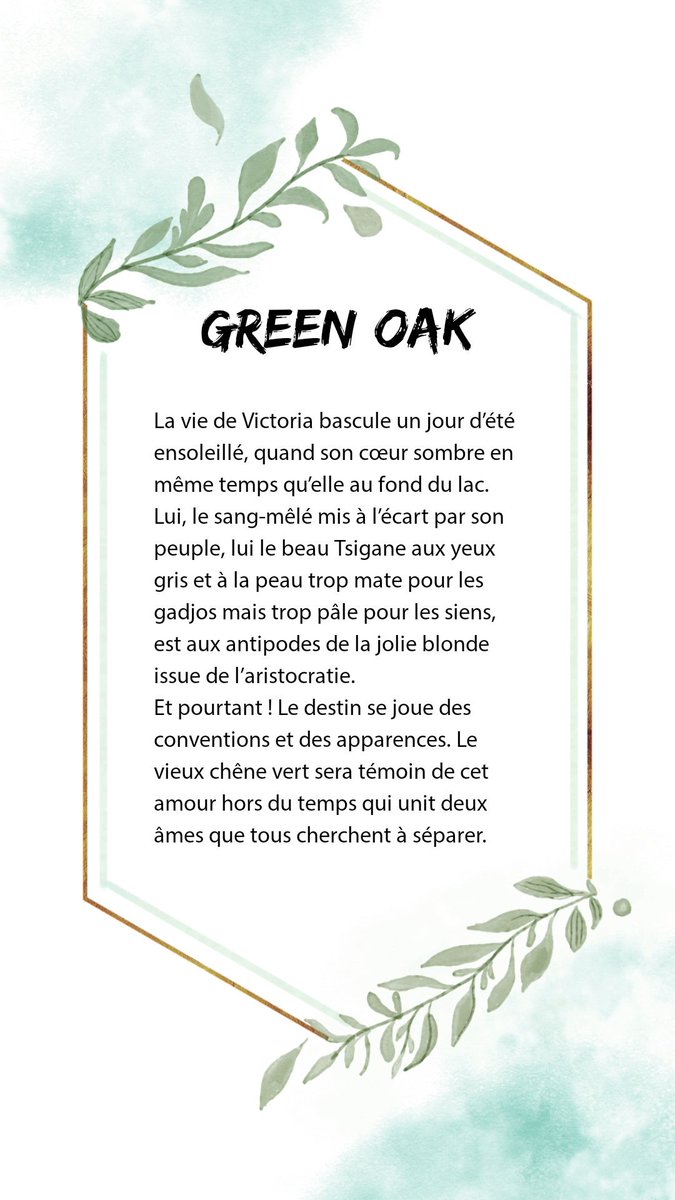 📗 Cover Reveal &amp; Précos 📗
<a href="/EmmaLandas/">Emma Landas</a> est de retour chez <a href="/black_inkEd/">Black Ink Editions</a> avec son prochain roman Green Oak qui paraîtra le 02/08 en numérique (sortie papier le 14/09). 
Lien de précommande 
⬇️⬇️⬇️⬇️⬇️⬇️⬇️⬇️
amzn.to/2LDBTXs
•
Allez-vous craquer ?