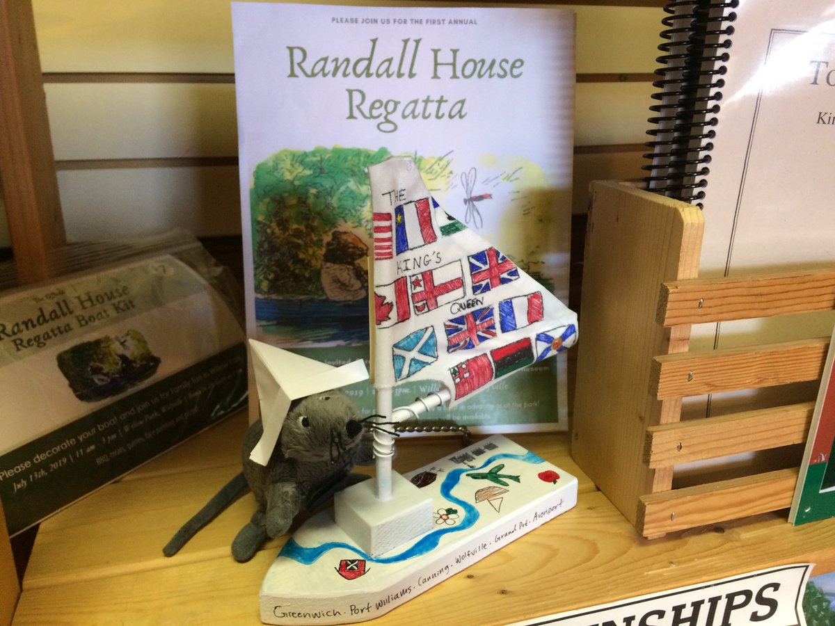 Horatio Rat is ready for the Randall House Regatta this Saturday; are you ready? 
#KingsCountyMuseum #RandallHouseMuseum #Regatta #Wolfville
#Kentville