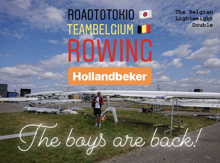 Na een korte break voor de grote toetsen van Niels en Tim is de Belgian lightweight double er weer helemaal klaar voor. Op naar WorldCup III in Rotterdam! #WRCRotterdam #Roeien <a href="/HollandBeker/">Koninklijke Holland Beker</a> <a href="/sporza/">sporza</a> <a href="/teambelgium/">Team Belgium</a>