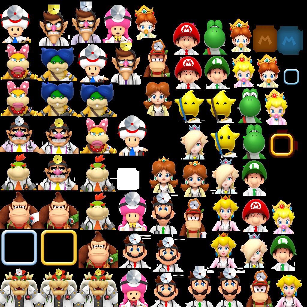 Liste des personnages, Wiki Mario