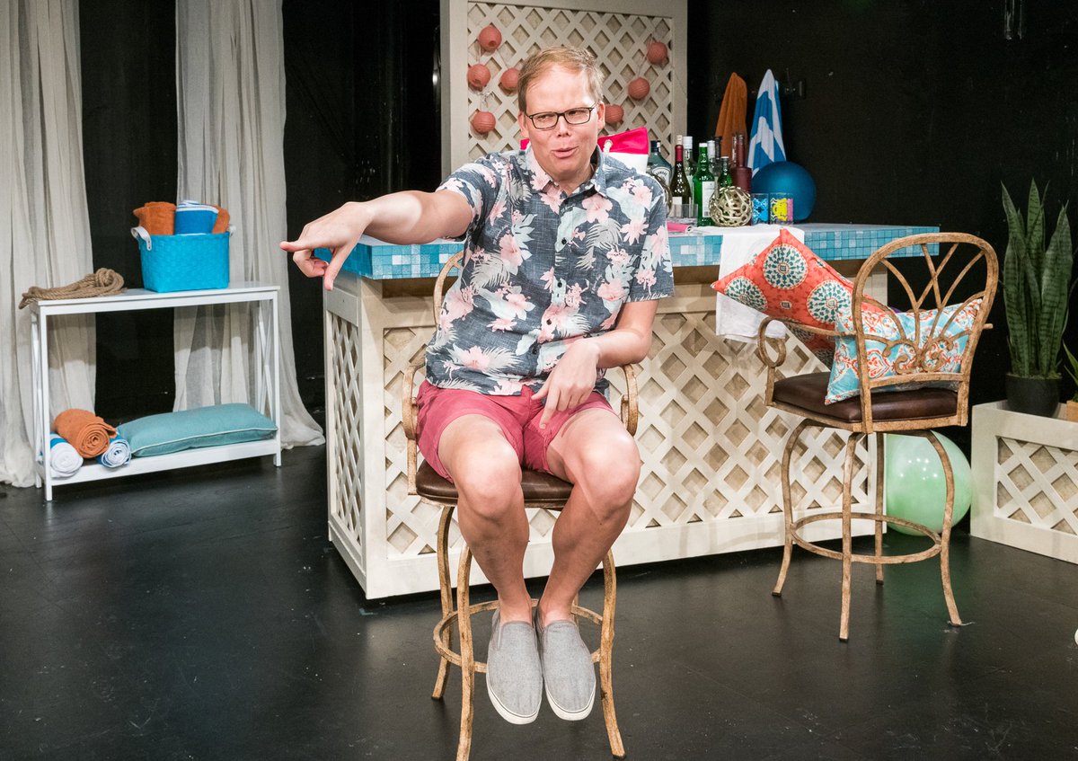 Studio_Theatre's tweet photo. Unabashedly gay and devastatingly funny. #BrightColorsAndBoldPatterns https://t.co/epiHY1mQM8