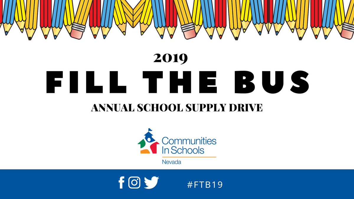 CIS_Nevada's tweet photo. We had such a blast this morning with our friends at #LotusBroadcasting as we gear up for our annual Back-To-School supply drive, Fill the Bus #FTB2019. Please help us go #AllInForKids & find out how you can get involved & support our mission. For details https://t.co/9VysWpTcbL https://t.co/kNUmssJUN5