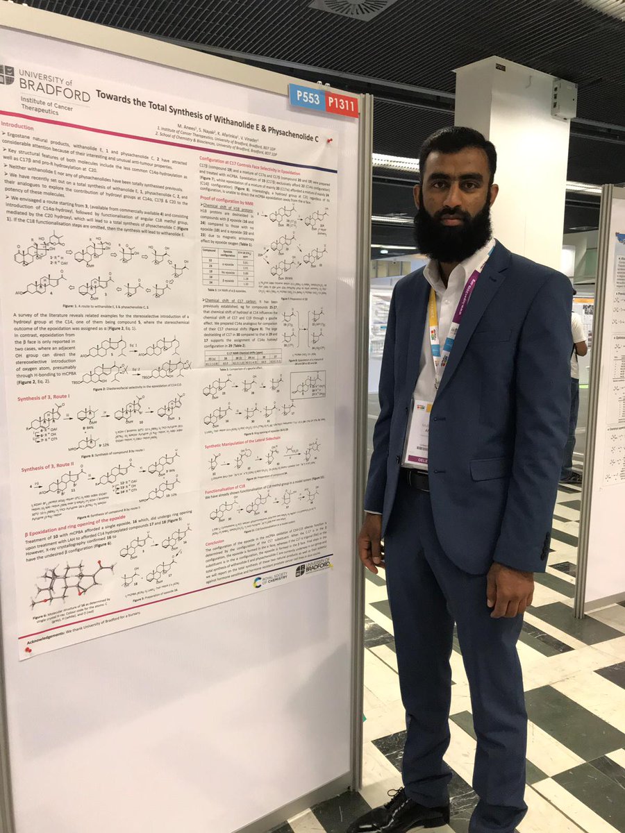 Today presenting my poster in 47th IUPAC World Chemistry Congress in #Paris #IUPAC2019Paris
Representing <a href="/ICT_Bradford/">Institute of Cancer Therapeutics & Ethical Tissue</a> <a href="/UniofBradford/">University of Bradford</a>