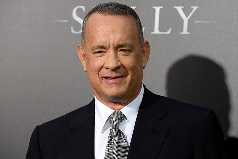 Happy birthday Tom Hanks!!  Here s Tom at the premiere of 2016 s SILLY 