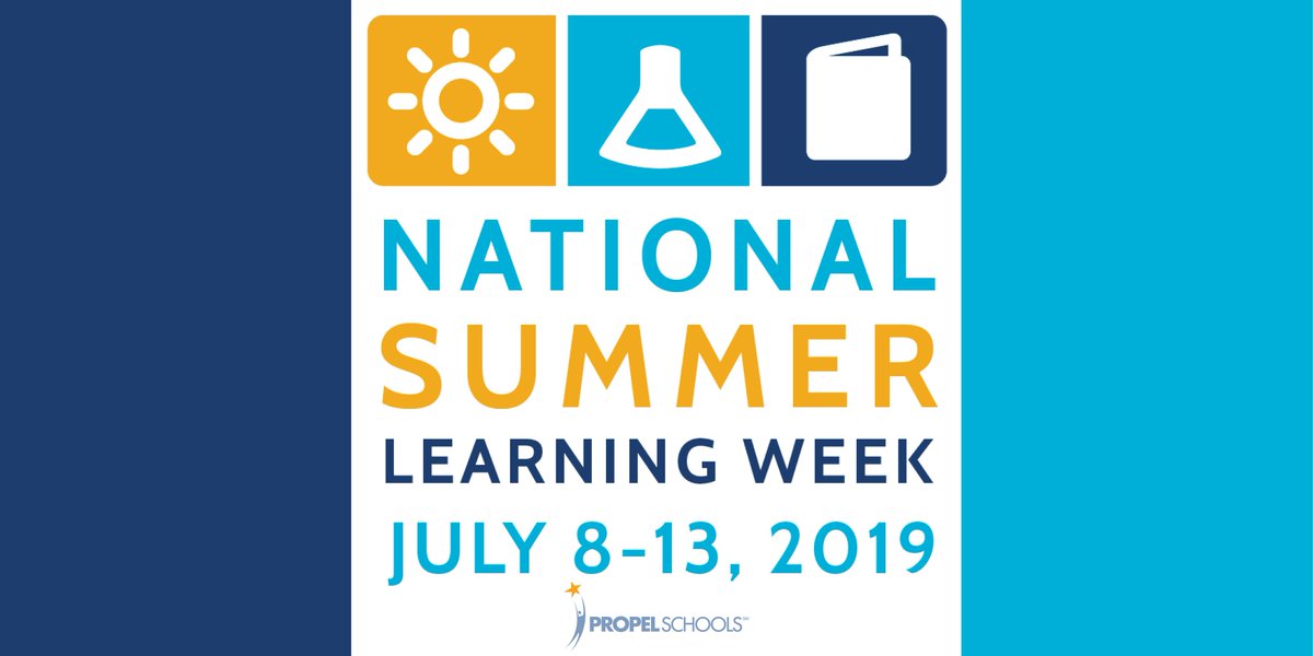 PropelSchools's tweet image. #NationalSummerLearningWeek is here! Propel Schools is dedicated to keeping our scholars learning, healthy and safe this summer. Tune in to our social feeds all week to see the exciting highlights of our summer learning opportunities and activities.