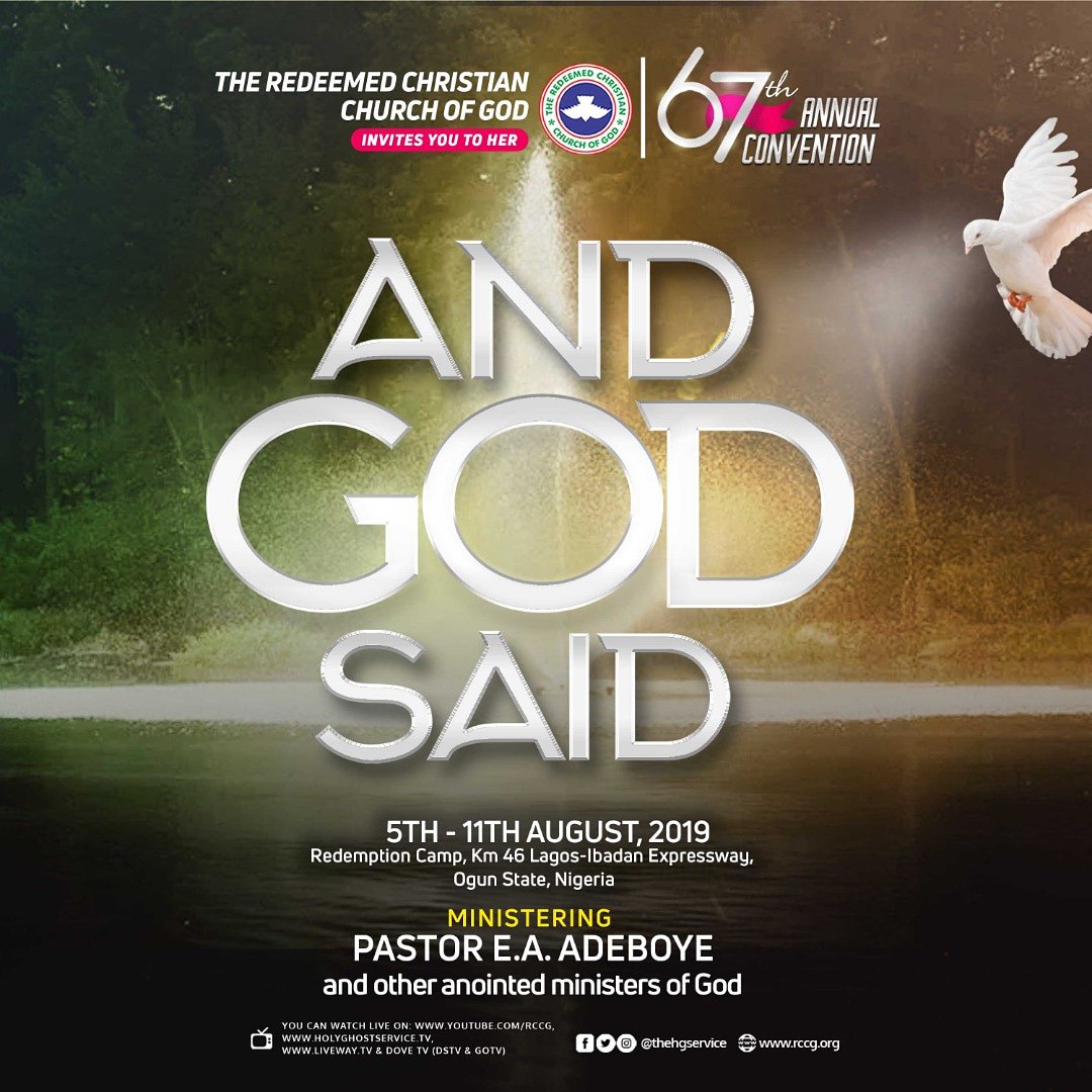 TheHGService's tweet photo. #NewProfilePic
#AndGodSaid
#RCCGConvention https://t.co/GUtWd0EE8W