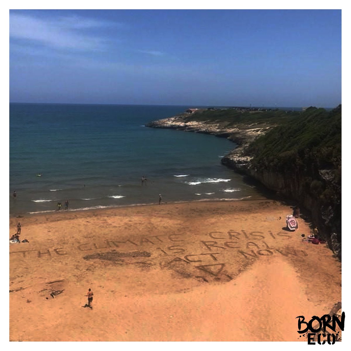 Born-Eco has it's first response all the way from Italy!! Keep them coming people 🌎❤. 

Write your message anyway you can and send it in, we will be sure to repost it everywhere we can!