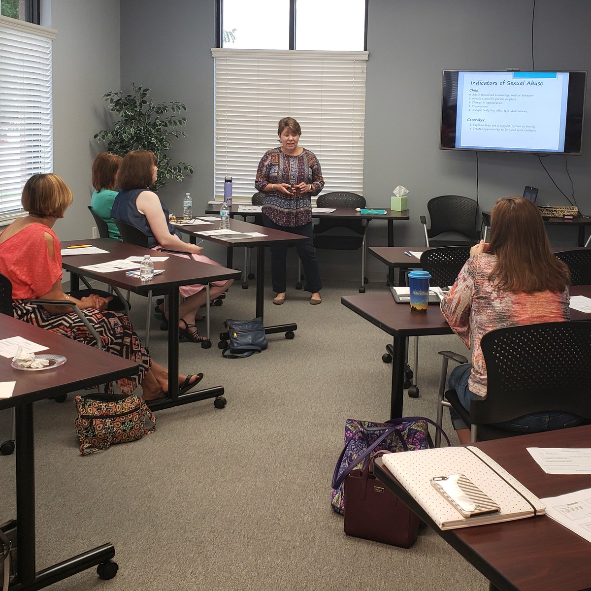 thecacnemo's tweet photo. Our Prevention Education team has been hosting Mandated Reporter Trainings (MRT) this summer to empower adults to report any suspicion of child abuse and/or neglect. #MRTraining #TCCPrevention https://t.co/c8iw6zpPu1