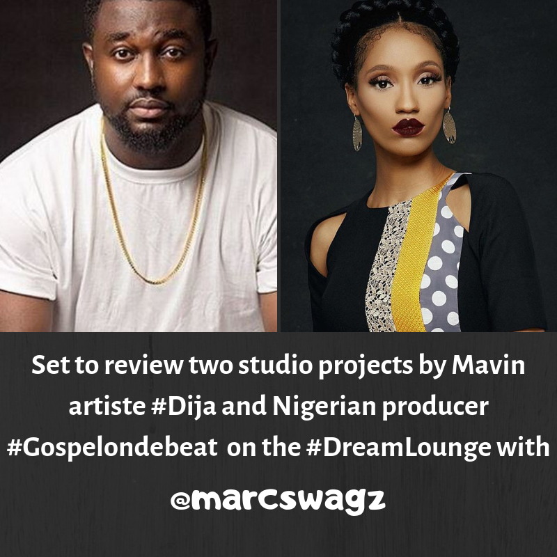 marcswagz's tweet photo. It's a #DoubleSpecial edition as we'll be reviewing two studio projects, #Flux by nigerian producer @GospelOnDeBeatz & #Dija EP by Mavin artiste @aphroDIJA on the #Albumreview segment of the #DreamLounge with @marcswagz T U N E IN @dream925fm 🐾🐾 https://t.co/3ntWWQbZcd