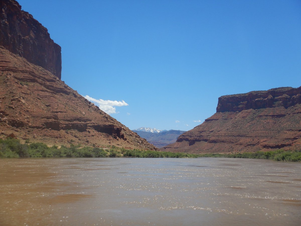 mgooseff's tweet photo. The #rivercorridor changes a lot from the mountains around State Bridge, CO to Moab, UT. Irrigation is consistent, but far more strikingly noticeable in the lower desert sections of the river. https://t.co/xLbsZ9N3tz