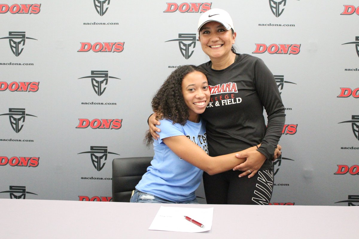 SACDons's tweet photo. Alexandria Owens is officially headed to @csusbathletics after running for the Dons for 2 years!  #GoDons #DonsMovingOn https://t.co/ULtG2HIUy1
