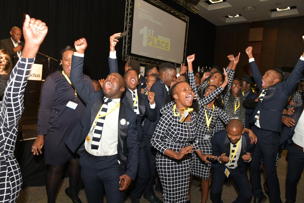 enactusZA's tweet photo. A big congratulations 🎉🎈 to our Enactus South Africa National Champion, Durban University of Technology!!! They will advance to represent us at the Enactus World Cup in Silicon Valley, San Jose, California, USA on the 16th-17th September 1019. #ownyourfuture #weallwin https://t.co/AAfTQdafLN