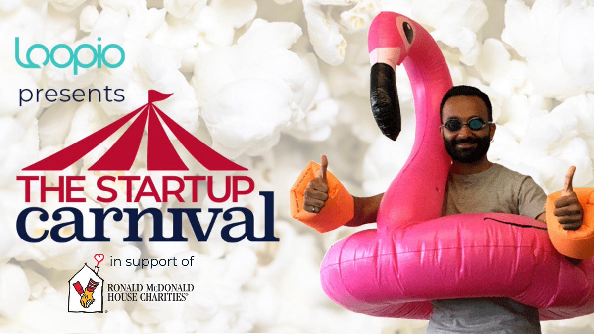We're thrilled to be bringing back Startup Carnival this September! Last year we raised over $12k for @RMHC this year we hope to raise $20k. Come make an impact with us while watching our CEO get dunked in our dunk tank! 🎪eventbrite.ca/e/loopios-star…