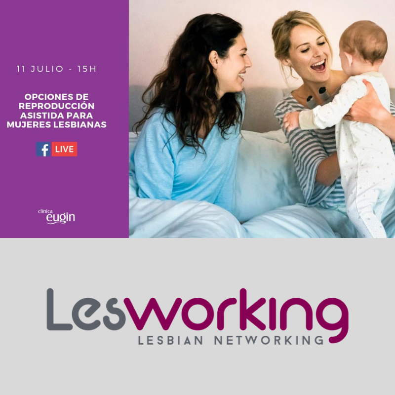 Lesnetworking's tweet photo. Apúntate al #FacebookLive sobre #reproduccionasistida para mujeres #lesbianas, el próximo día 11 de julio a las 15:00h.
Contaremos con el Dr. @MIzquierdoGa de @eugin_es y Marta Herraiz, fundadora de #Lesnetworking. ¡Te esperamos! https://t.co/zCBTxPEmj6