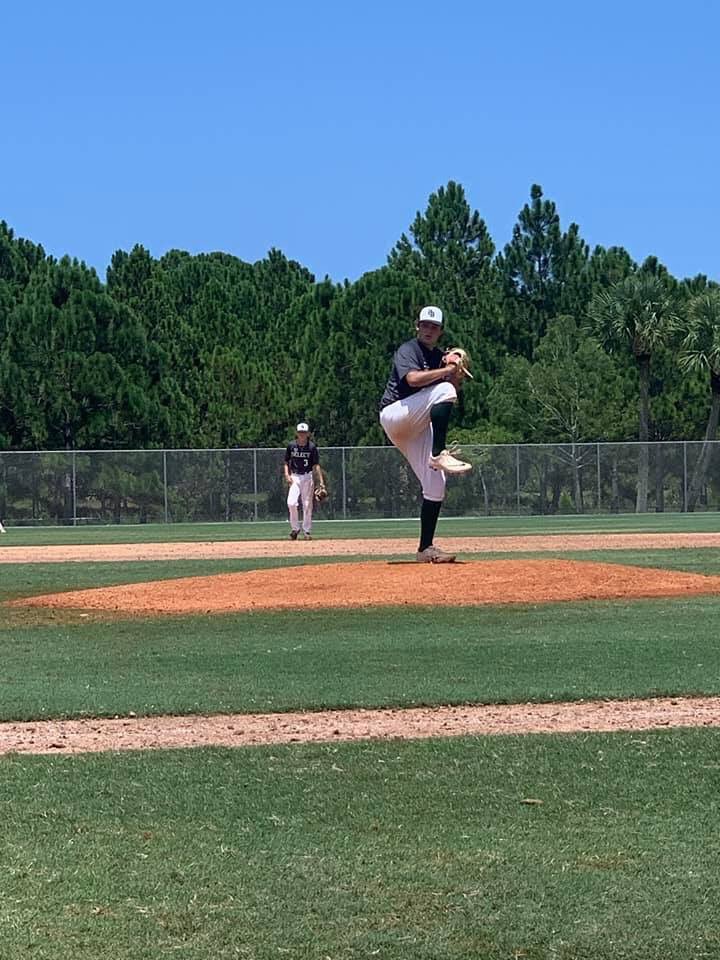 pbselect1's tweet photo. Palm Beach Select 2022 - White advances to the Championship game of the Under Armour Firecracker Tournament. Locked in a pitchers duel to the end, Select pitcher Santiago Gutierrez throws the no hitter to pace his team into the ship!!! βοΈπ₯π₯πͺπΌπͺπΌ. Letβs go!! #selectnation https://t.co/7NDVqcUmcO