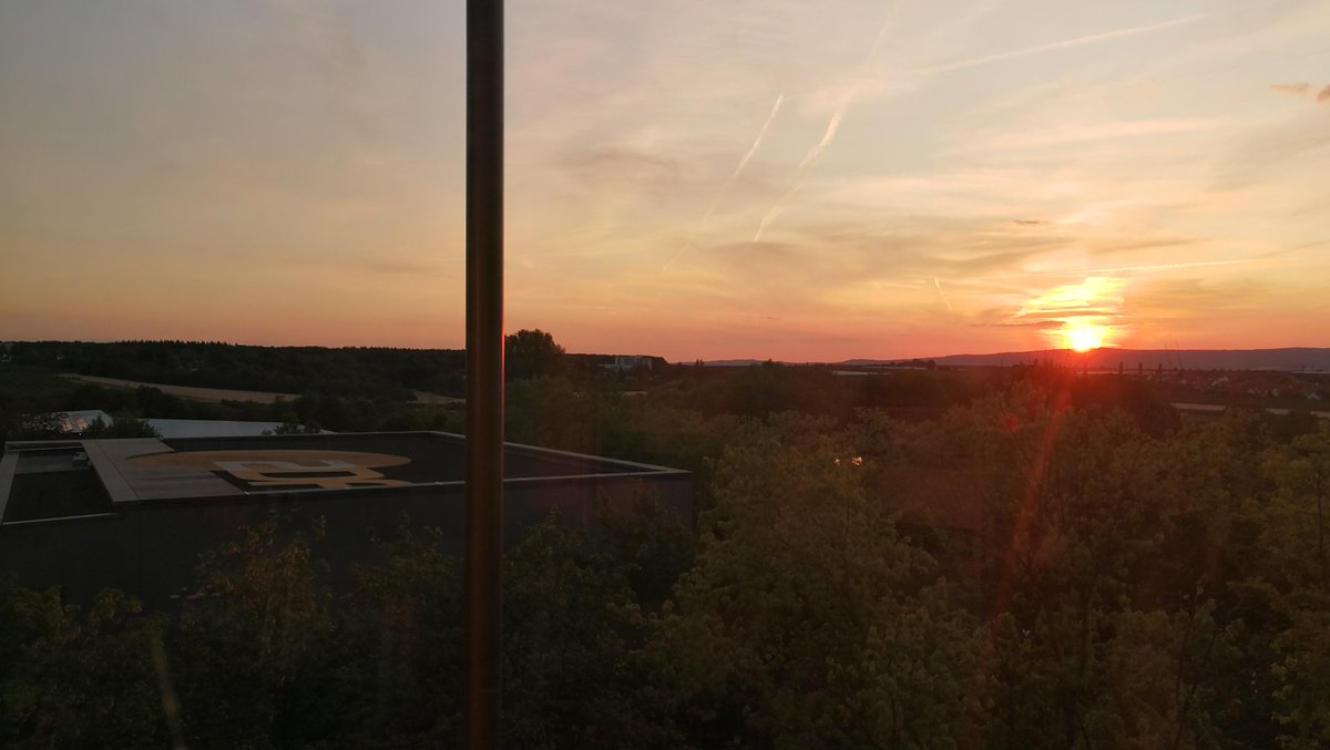 Zdf Heute Journal On Twitter Die Sonne Uber Dem Lerchenberg Geht