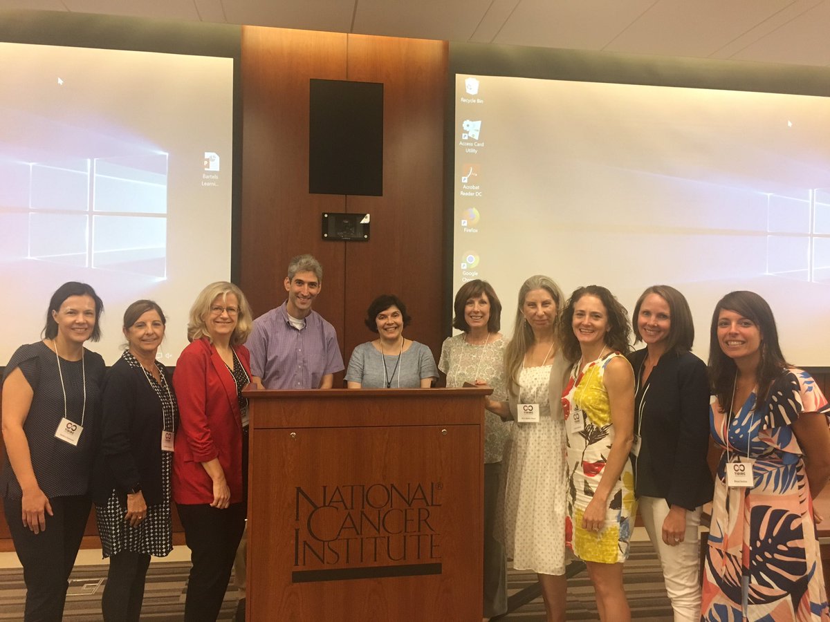 ranielwy's tweet photo. Here’s to our next #impsci leaders from our #TIDIRC2019 Symptom Management Group! @K_BasenEngquist @GraceCampbellRN @gormanjessicar @DrCStricker @CyndiAThomson, Kelly Hriko, Ann Marie Flores with awesome colleagues @Rsbeidas @NCIDAChambers https://t.co/8kcuhU2Mf6