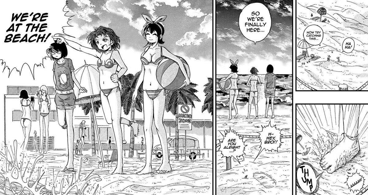 United Giants Di Twitter At Long Last A Beach Episode Unfortunately The Trouble For The Micro Beachgoers Has Already Begun Time For Another Comic Guys Keep Checking My Page More