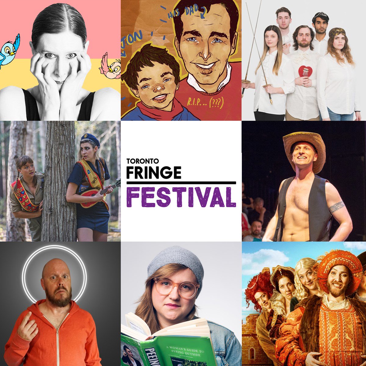 WeepingSpoon's tweet photo. There's some phenomenal talent in this year The Toronto Fringe! Let's push each other up instead of tearing eachother down!

Here's just a few killer shows and absolute hidden gems we HIGHLY RECOMMEND before the end of the fest! #FringeTO https://t.co/hhwOhMAS35