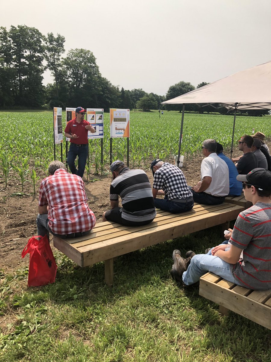doncrops's tweet photo. Great learning event with @FS_PARTNERS #BYWN19 in Ayr @RossRBender talking nutrients @217BrianH new tech in Ag and @aaron_stevanus growth and development of corn https://t.co/zjCFsfOJnr