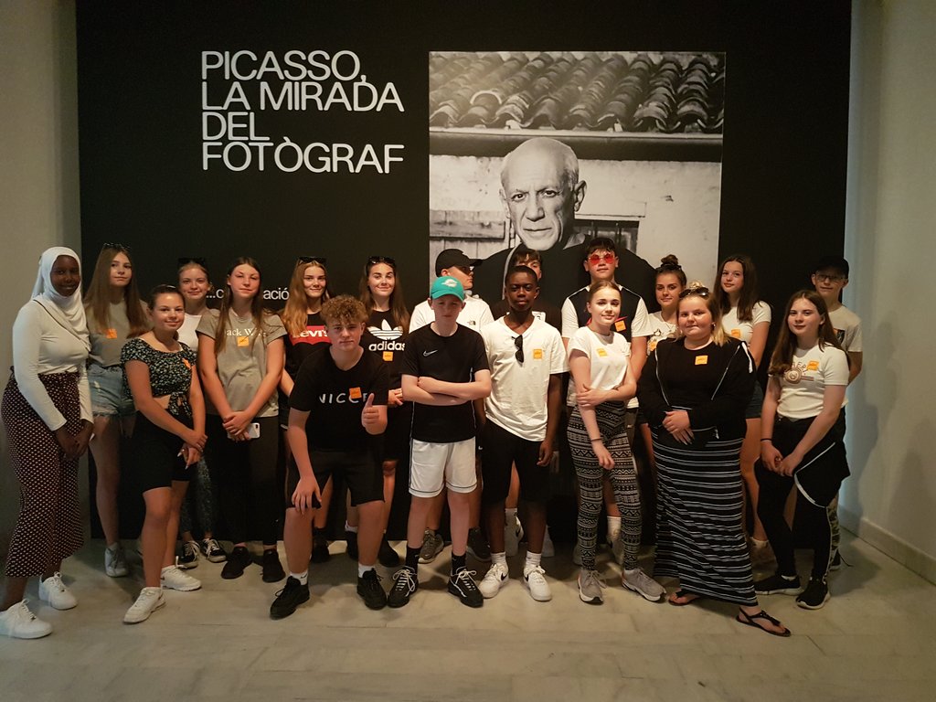 Barcelona day 2! We visited the Cathedral, the Picasso Museum, the Gothic quarter and Plaza Cataluña. We had a great day! #Y9s <a href="/stkathsschool/">St Katherine's</a>