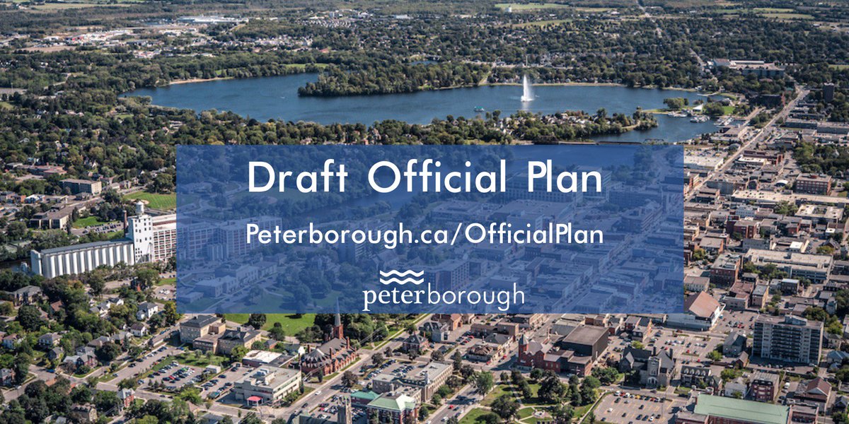 After more than two years of consultation and activity on the development of the City of Peterborough’s new Official Plan, the draft document has been released for public review and feedback. peterborough.ca/OfficialPlan