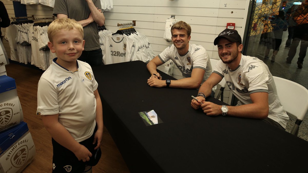 📸 | With the new kit also launching at our <a href="/merrioncentre/">Merrion Centre</a> store, Patrick and Jack took time out to chat with fans