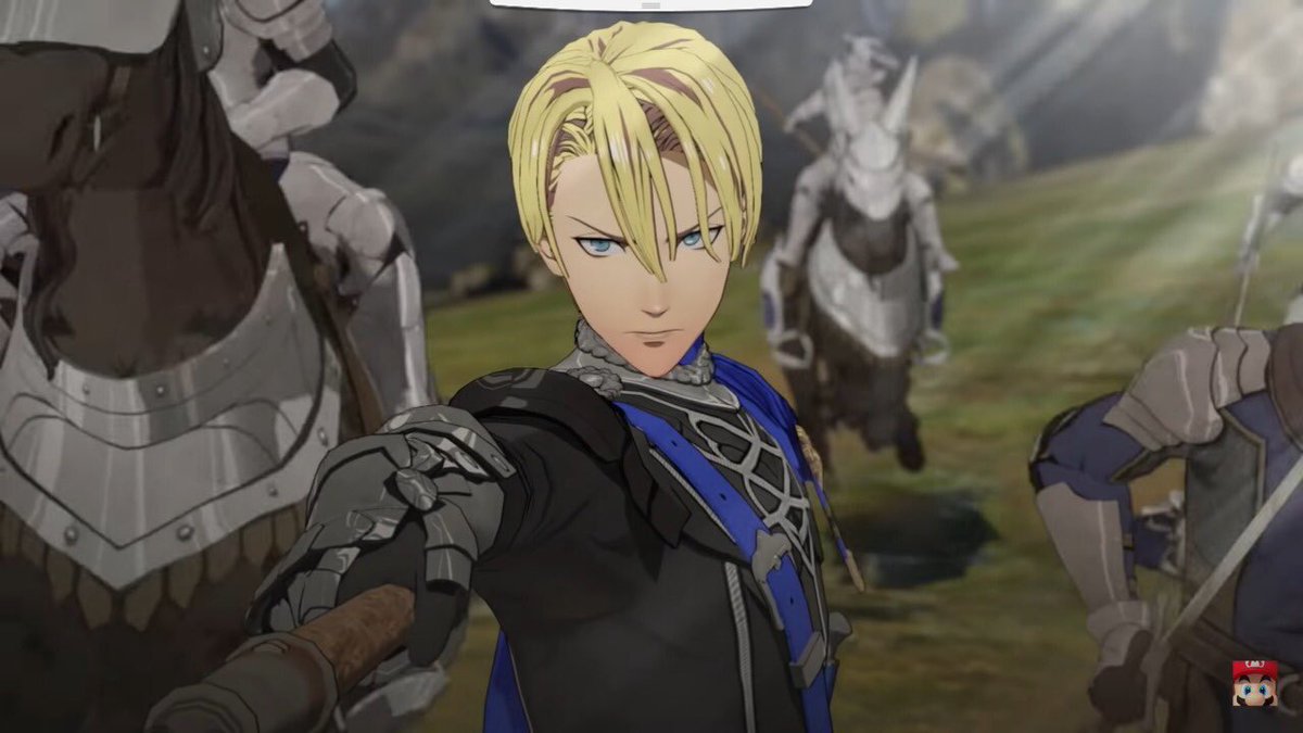 Lex_hylian's tweet photo. Anyone else noticed they changed his model? #FireEmblem  #FireEmblemThreeHouses #Dimitri https://t.co/zvcT9k11VL