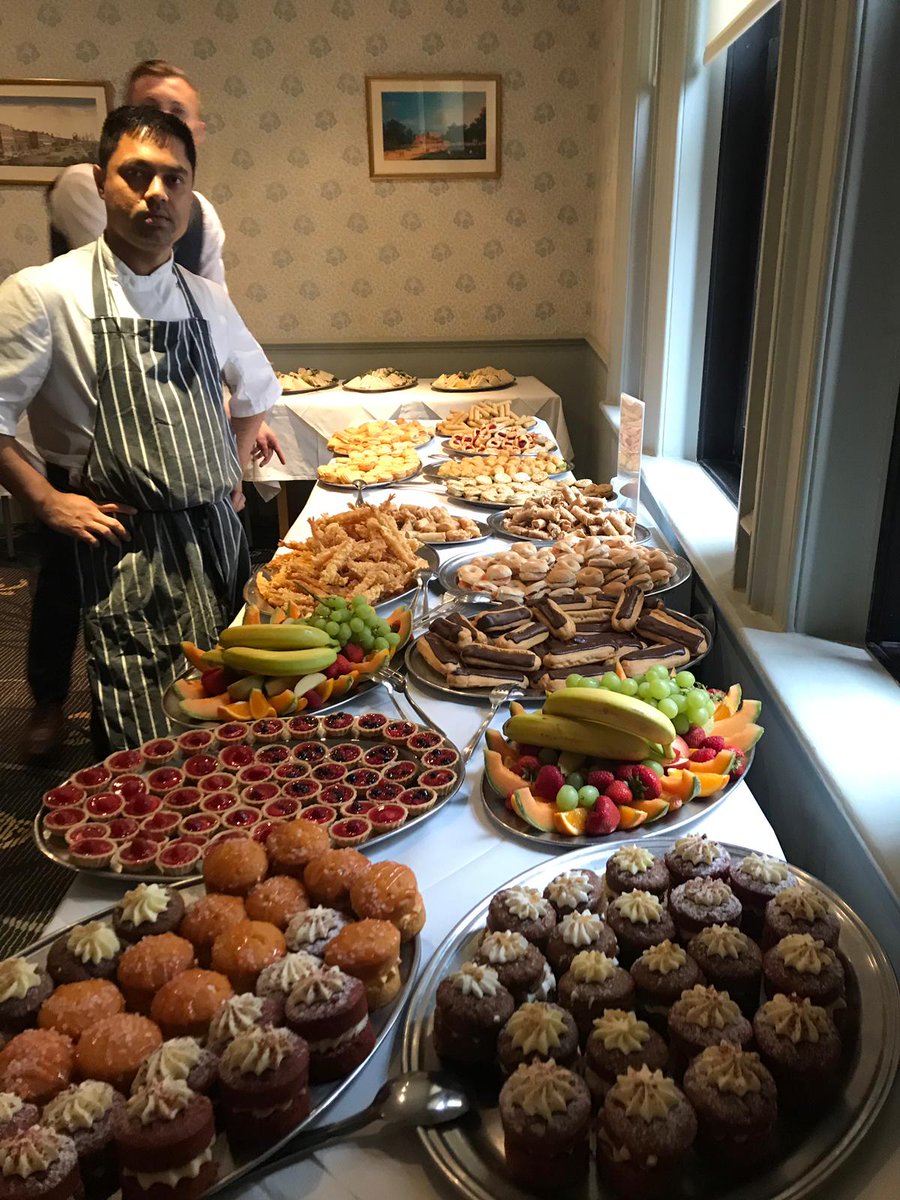 Fantastic buffet delivered tonight!