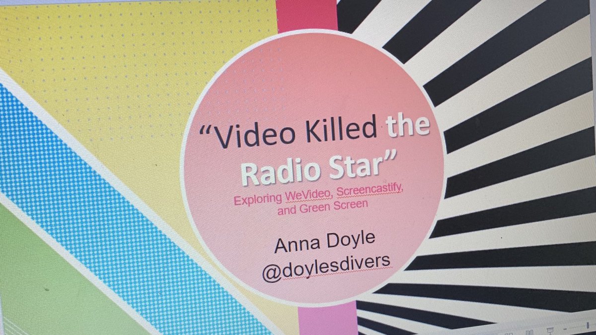 Doylesdivers's tweet photo. I can’t wait to present @upstatetech tomorrow! We are going to have so much fun exploring student video production. Be sure to sign up for my session. #utc19 https://t.co/sTwYIxGoV4