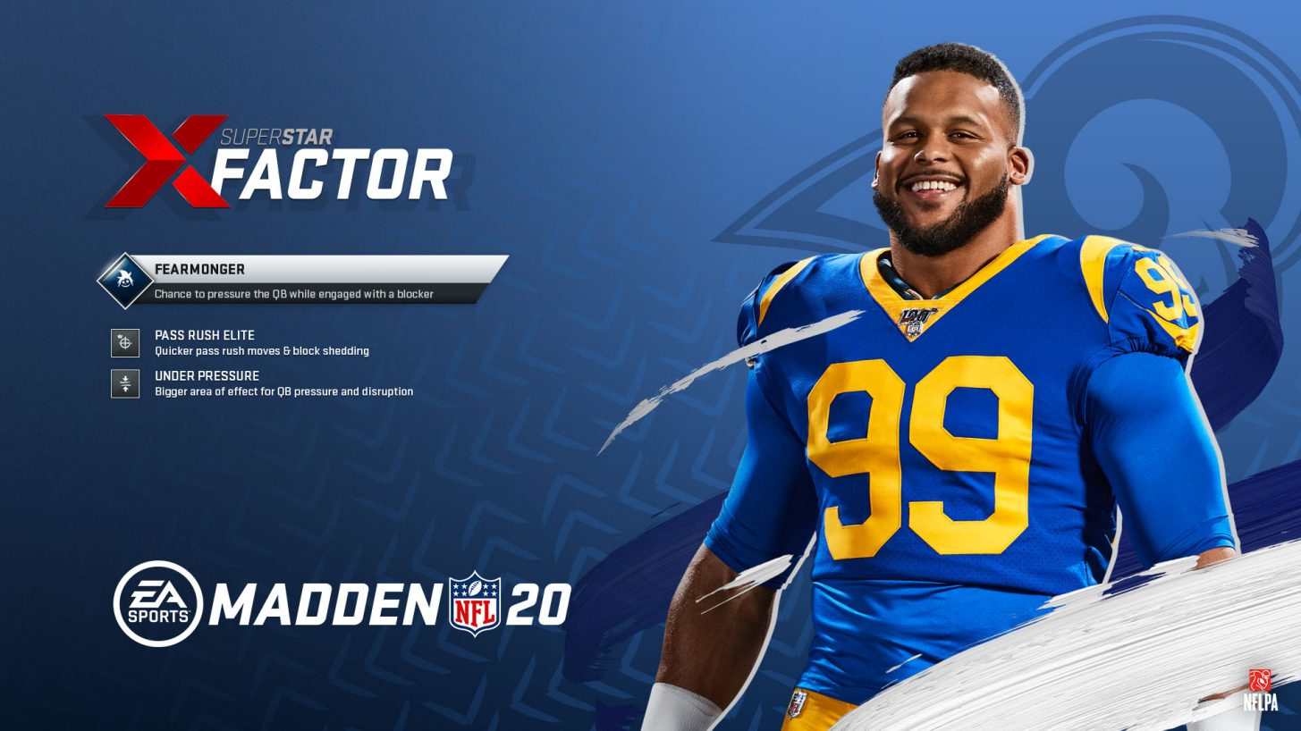 Operation Sports on X: 'Madden NFL 20 Reveals Aaron Donald as Overall 99  Rated Player, More Announced This Week    / X