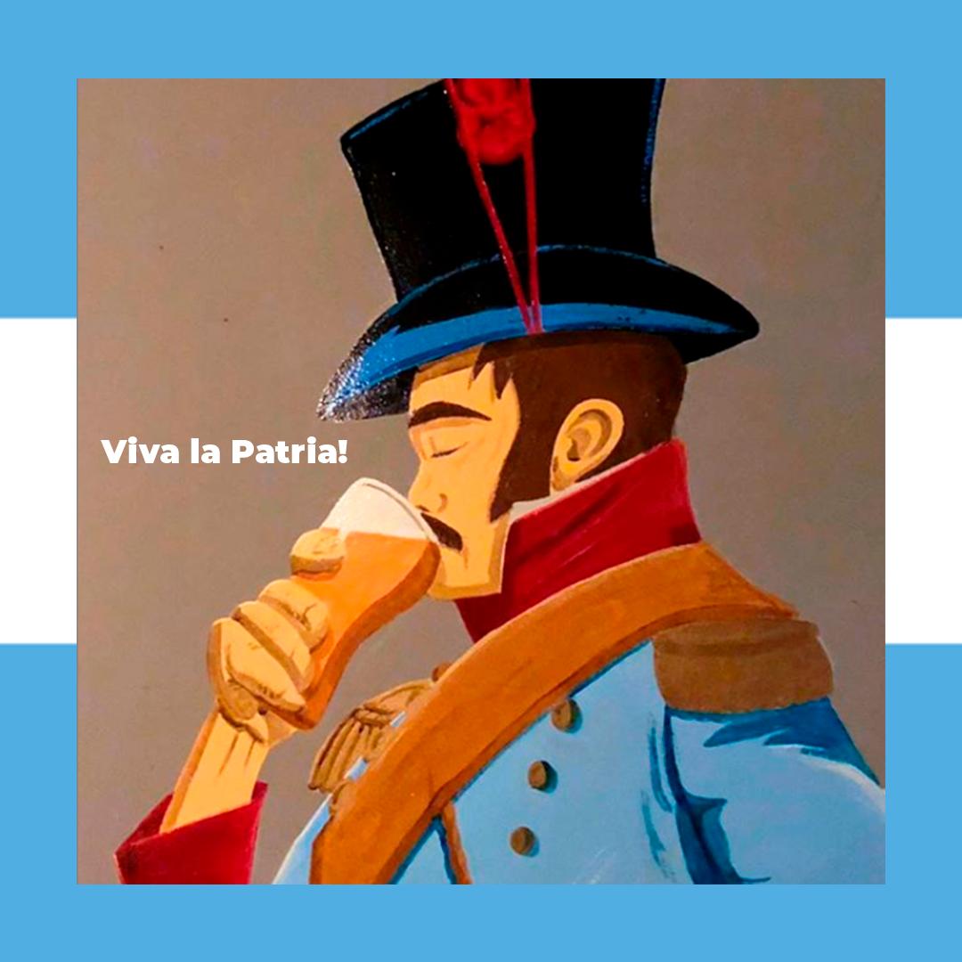 estacpatricios's tweet photo. Cuenta la leyenda que la independencia se festejó con un buen brindis. Salú! 🍻
#Diadelaindependencia #Vivalapatria #Argentina https://t.co/dWQ57uTQ85
