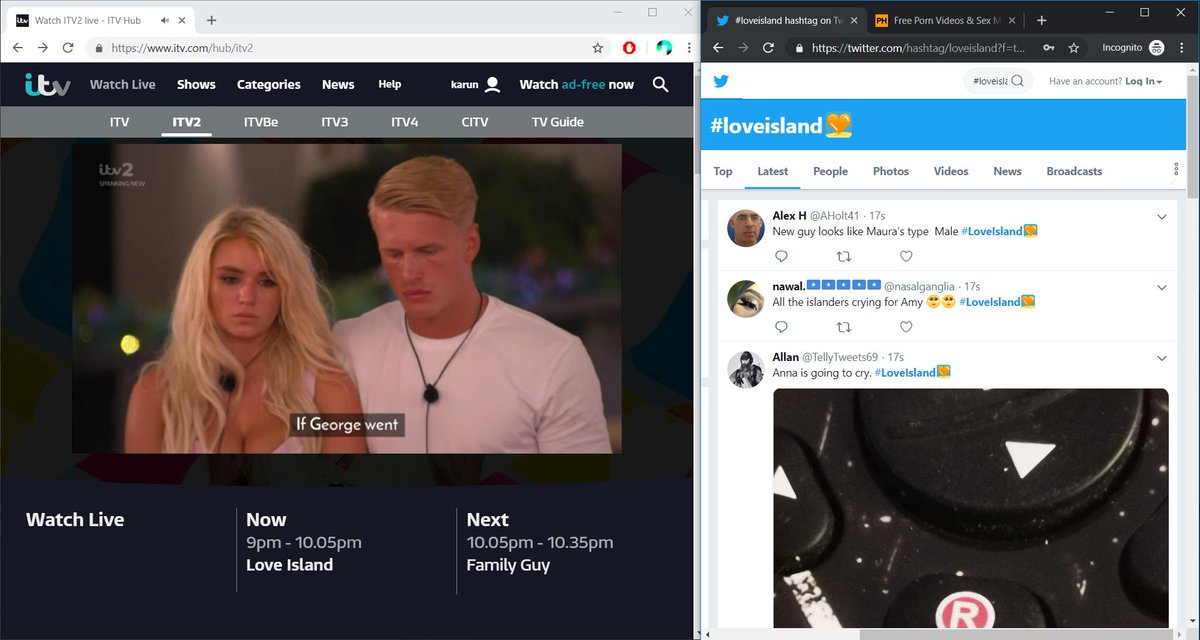 if you dont watch love island like this then you are doing it wrong... #LoveIsland