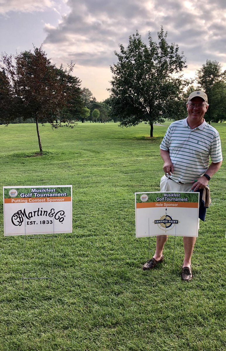 fambiz_matters's tweet image. #CompassPoint is a proud sponsor of 2019 #MusikFest Golf Outing.  Nice to be next to one of the Valley’s most iconic companies and a great #familybusiness, #MartinGuitar.