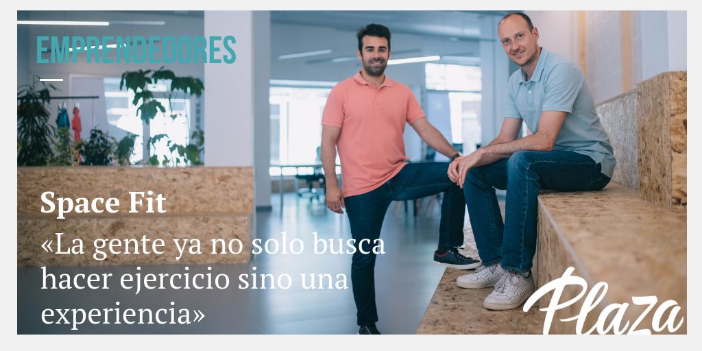 valenciaplaza's tweet photo. "La gente ya no solo busca hacer ejercicio, sino una experiencia". @EstefPastor r entrevista a Diego Moya y Sebastien Borreani, fundadores de SpaceFit https://t.co/qwPf1nmE4i https://t.co/7pE2cPHFlU